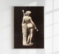 Erotische Vintage-Skulptur nackte Frau (1859) Kunstdruck — Ansicht 1