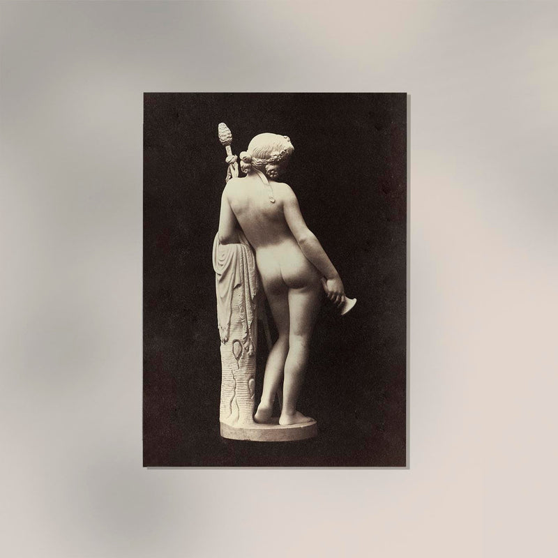 Erotische Vintage-Skulptur nackte Frau (1859) Kunstdruck — Ansicht 2