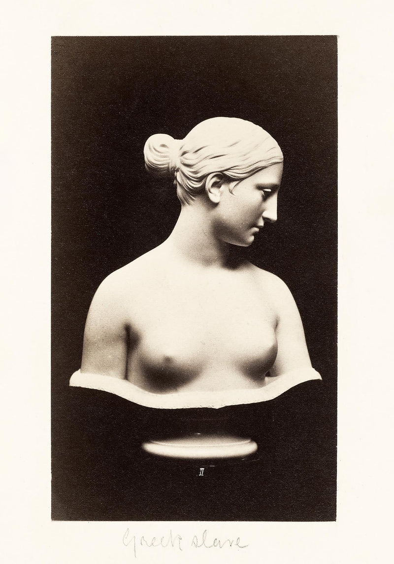 "Greek Slave" Nude Female Sculpture by Hiram Powers - Art Print — Ansicht 3