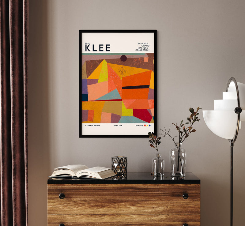 Paul Klee Joyful Mountain Art Exhibition – Fine Art Print UV-resistant — Ansicht 2