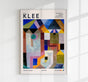 Paul Klee Colorful Architecture Art Exhibition – Kunstposter Fine Art Print UV-beständig