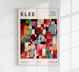 Paul Klee Redgreen and Violet-Yellow Rhythms Art Exhibition Poster – Bauhaus Design | Fine Art Print | UV-beständig