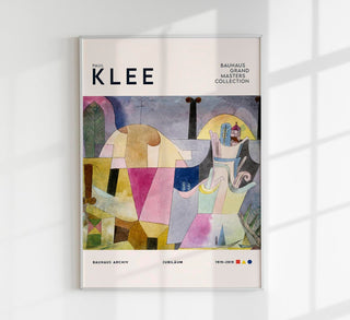 Paul Klee Black Columns Art Exhibition – Kunstposter | Fine Art Print | UV-beständig