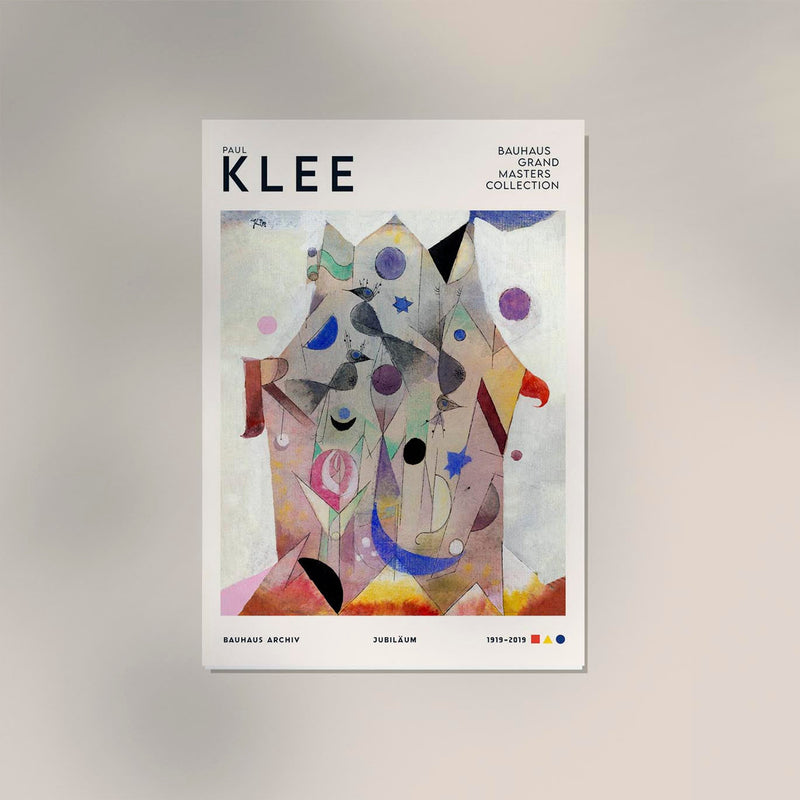 Paul Klee Black Columns Art Exhibition – Kunstposter | Fine Art Print | UV-beständig — Ansicht 2