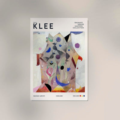 Paul Klee Black Columns Art Exhibition – Kunstposter | Fine Art Print | UV-beständig