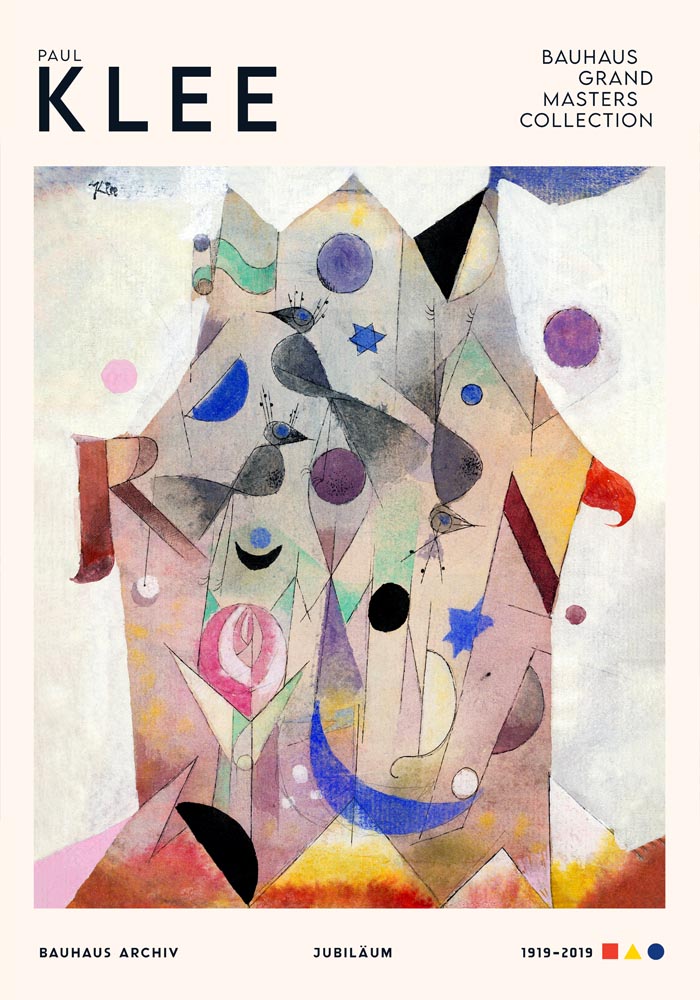 Paul Klee Persian Nightingales Art Exhibition Poster – Fine Art Print — Ansicht 2