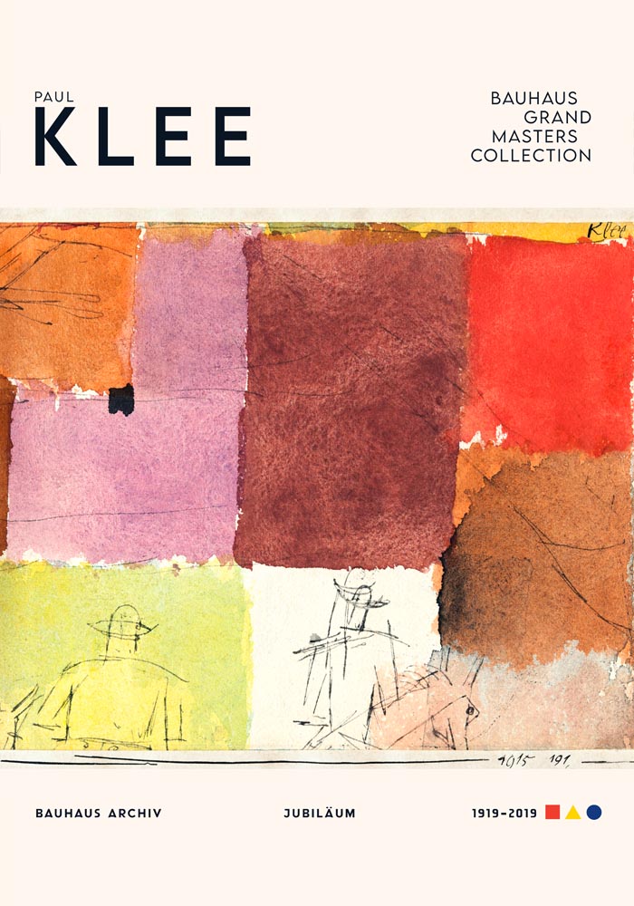 Paul Klee Composition with Figures Art Exhibition – Kunstposter Fine Art Print UV-beständig — Ansicht 3