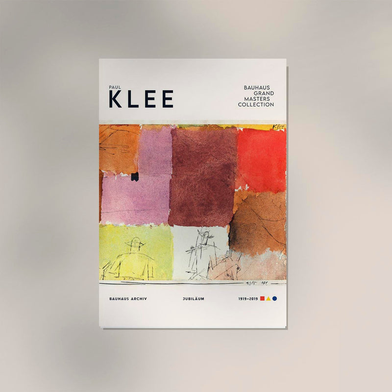 Paul Klee Composition with Figures Art Exhibition – Kunstposter Fine Art Print UV-beständig — Ansicht 2