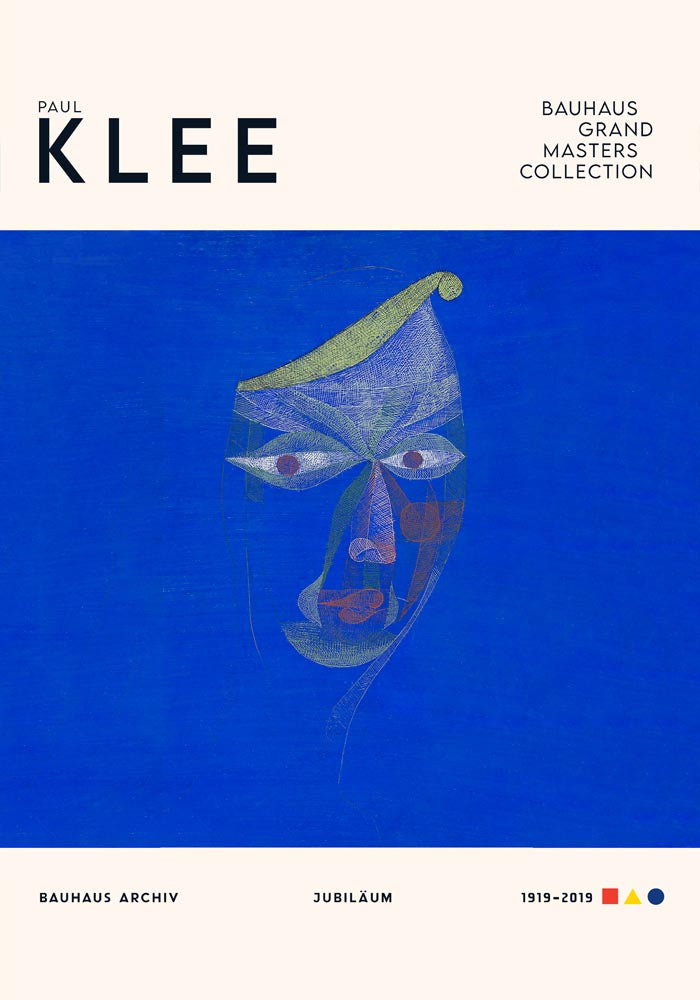 Paul Klee Portrait of an Oriental Art Exhibition Poster – Fine Art Print UV-resistent — Ansicht 3