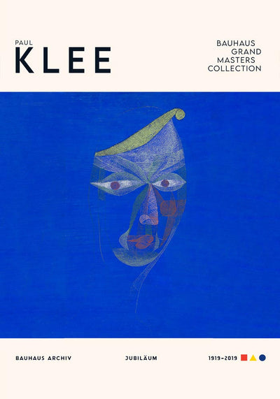 Paul Klee Portrait of an Oriental Art Exhibition Poster – Fine Art Print UV-resistant