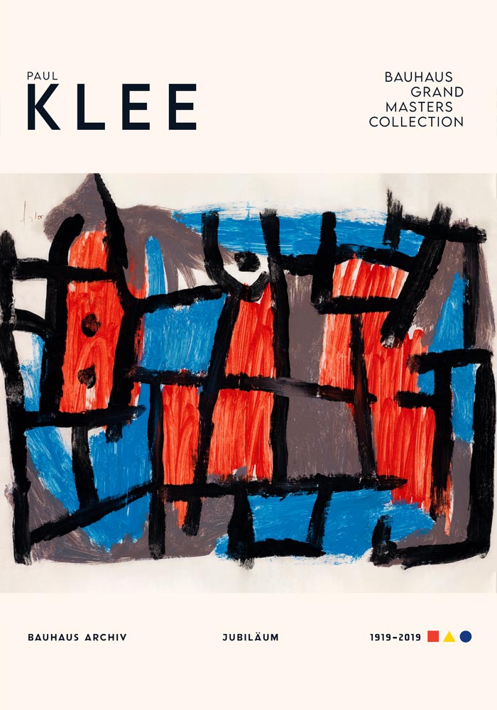 Paul Klee The Hour Before the Night Poster – Abstrakte Gouache Kunstdruck Fine Art — Ansicht 3