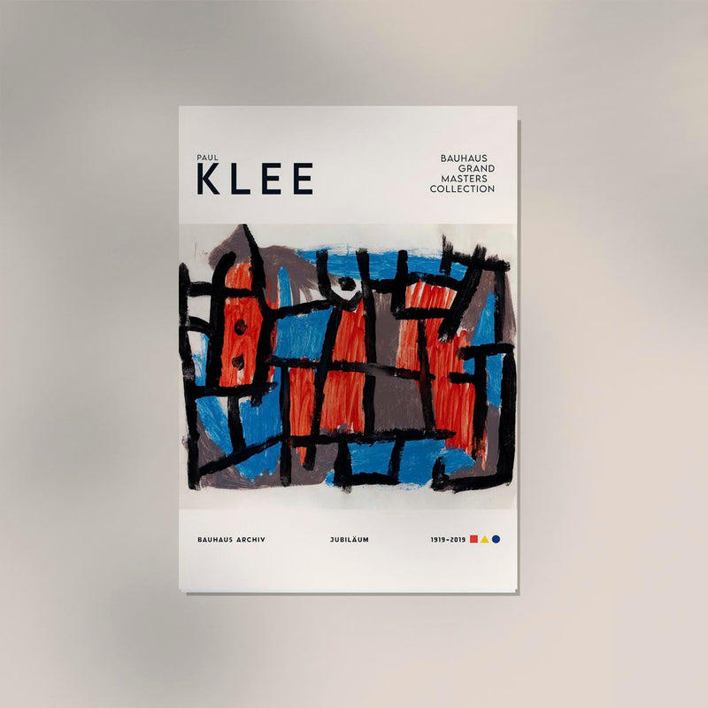 Paul Klee The Hour Before the Night Poster – Abstrakte Gouache Kunstdruck Fine Art — Ansicht 2