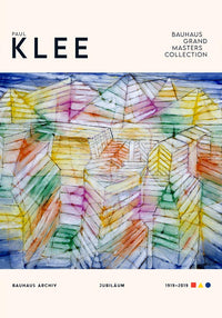 Paul Klee Theatre-Mountain-Construction Fine Art Poster | Ausstellungsdruck — Ansicht 3