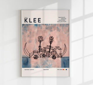 Paul Klee Old Steamboat Art Exhibition – Kunstposter | Fine Art Print | UV-beständig