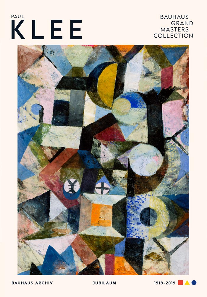 Paul Klee Yellow Half-Moon & the Y | Fine Art Poster A3–A0 — Ansicht 3