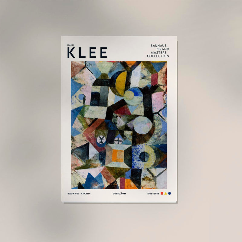 Paul Klee Yellow Half-Moon & the Y | Fine Art Poster A3–A0 — Ansicht 2