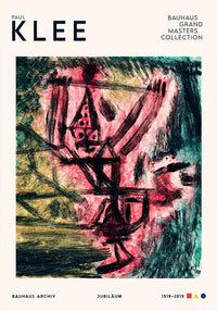 Paul Klee Fire Clown Art Exhibition – Kunstposter Fine Art Print UV-beständig — Ansicht 3