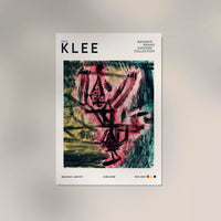 Paul Klee Fire Clown Art Exhibition – Kunstposter Fine Art Print UV-beständig — Ansicht 2