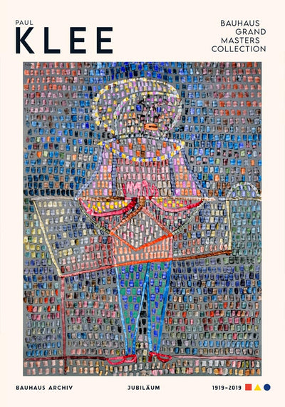 Paul Klee Boy in Fancy Dress Art Exhibition Poster – Fine Art Druck