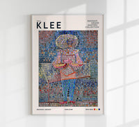 Paul Klee Boy in Fancy Dress Art Exhibition Poster – Fine Art Druck — Ansicht 1