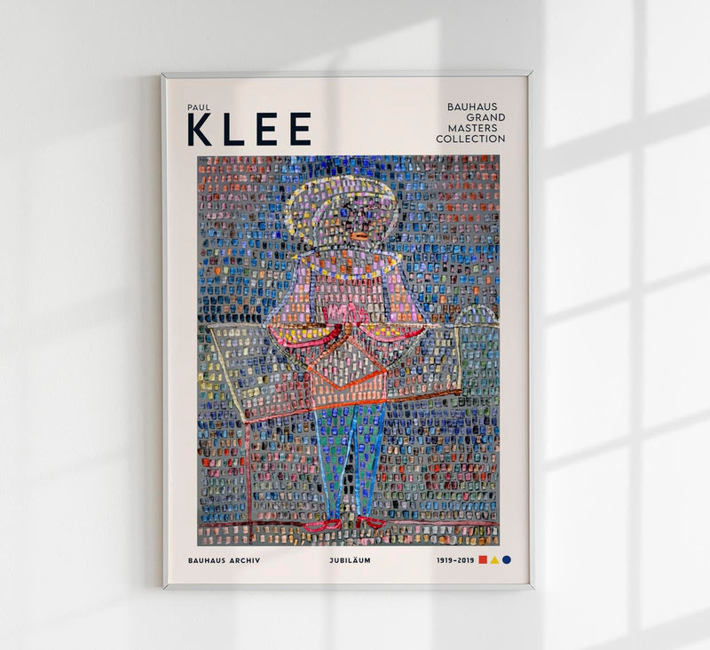 Paul Klee Boy in Fancy Dress Art Exhibition Poster – Fine Art Druck — Patroa Studio