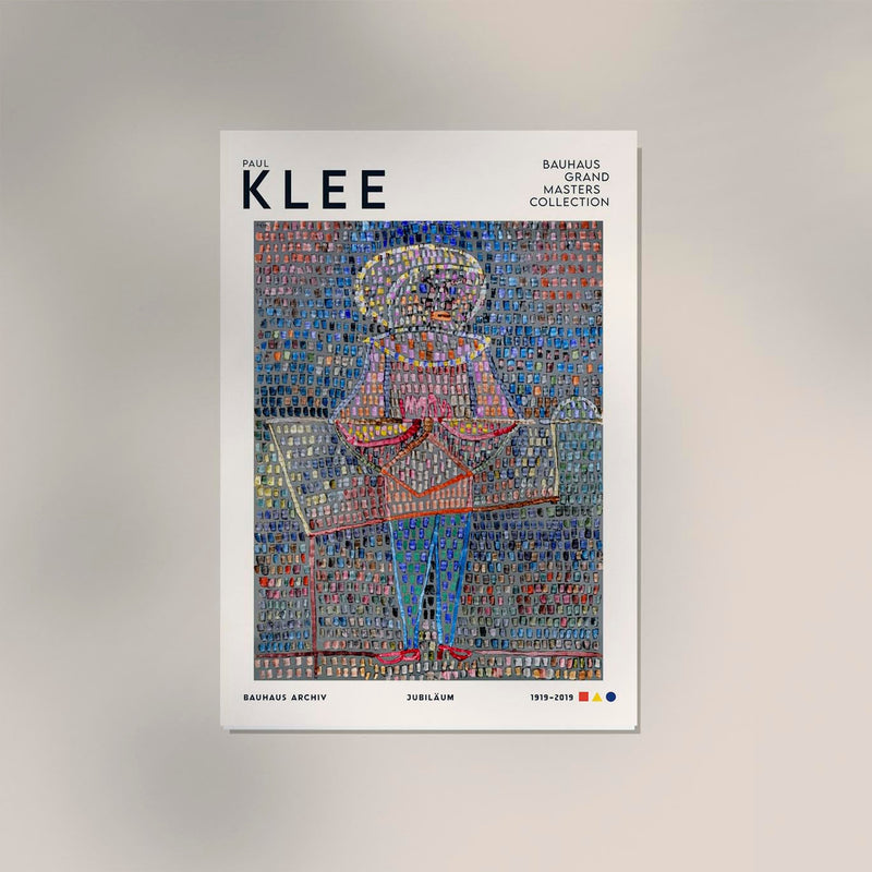 Paul Klee Boy in Fancy Dress Art Exhibition Poster – Fine Art Druck — Ansicht 2