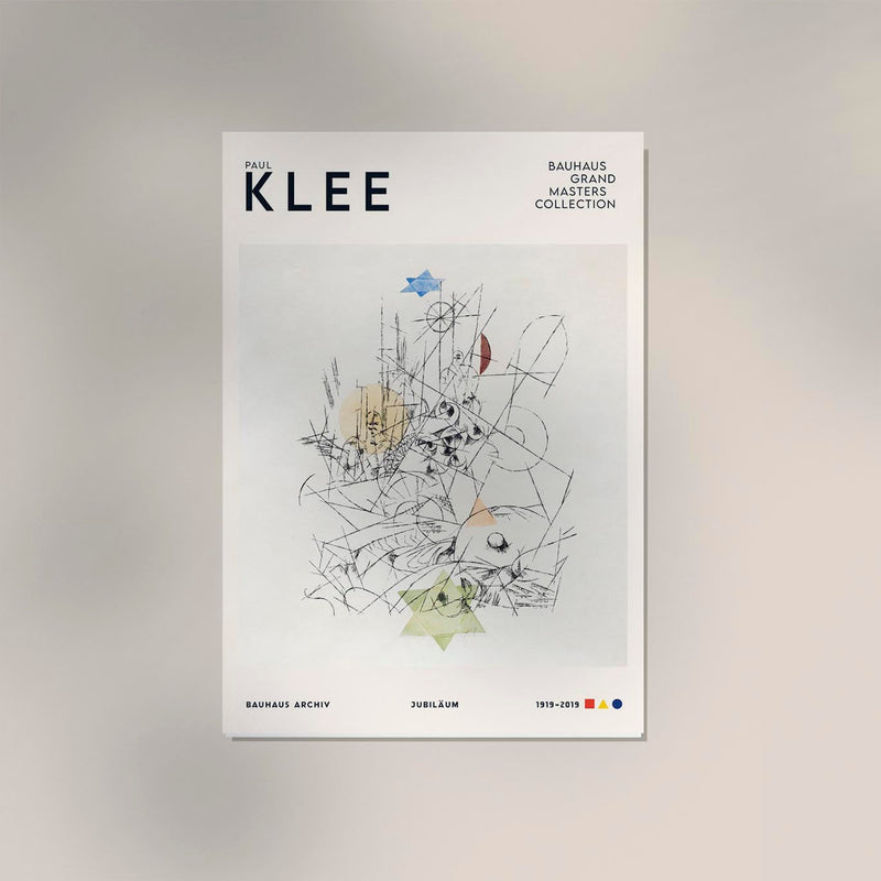 Paul Klee Hope and Destruction Art Exhibition – Kunstposter Fine Art Print UV-beständig — Ansicht 2