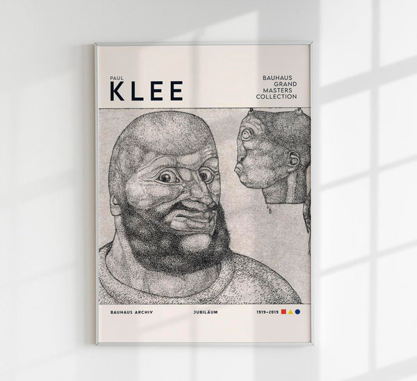 Paul Klee Perseus Art Exhibition Poster – Fine Art Print UV-Resistant