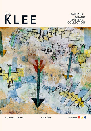 Paul Klee Birds Swooping Art Exhibition – Kunstposter | Fine Art Print | UV-beständig