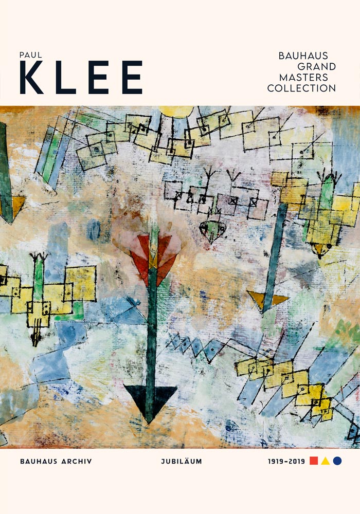 Paul Klee Birds Swooping Art Exhibition – Kunstposter Fine Art Print UV-beständig — Ansicht 3