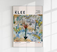 Paul Klee Birds Swooping Art Exhibition – Kunstposter Fine Art Print UV-beständig — Ansicht 1