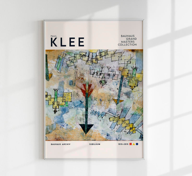 Paul Klee Birds Swooping Art Exhibition – Kunstposter Fine Art Print UV-beständig — Patroa Studio