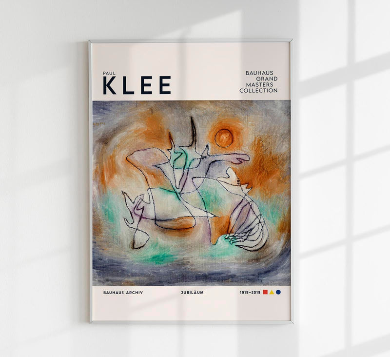 Paul Klee Howling Dog Art Exhibition – Kunstposter Fine Art Print UV-beständig — Patroa Studio