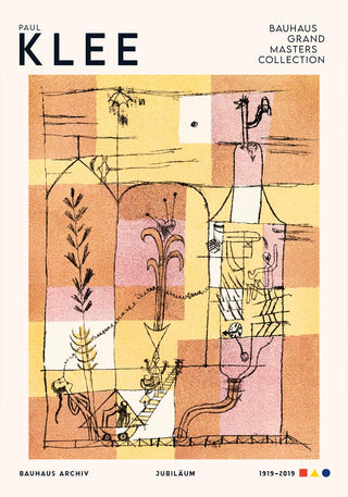 Paul Klee In the Spirit of Hoffmann Art Exhibition – Kunstposter | Fine Art Print | UV-beständig