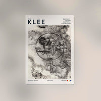 Paul Klee The Man in Love Art Exhibition Poster – Lithographie & Aquarell | Expressionistische Symbolik | Bauhaus Meisterwerk — Ansicht 2