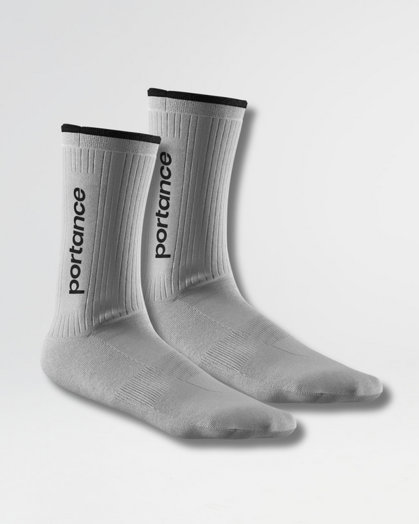 portance techSocks white | Breathable & Odor-Neutral | Men's