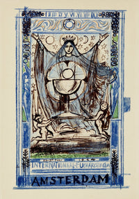 International Eucharistic Congress in Amsterdam Vintage Poster – Jan Toorop Kunstdruck — Ansicht 1