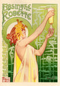 Absinthe Art Nouveau Vintage Poster – Fine Art oder Canvas
