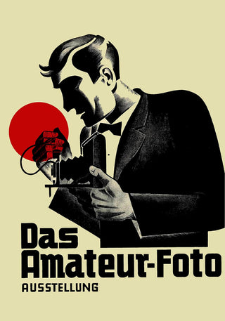 Amateur Photography Exhibition – German Ad | Vintage Poster | Fine Art
