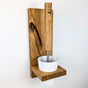 Toilet Brush Holder LARA Limited Edition Oak Wall-Mounted