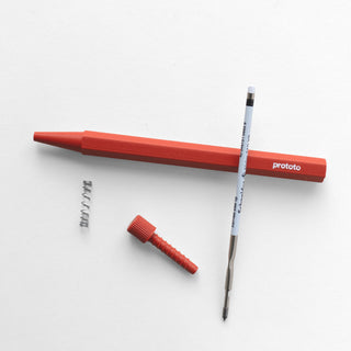 Zero Waste Kugelschreiber No.2 – Terracotta | Handgemacht | Klimaneutral