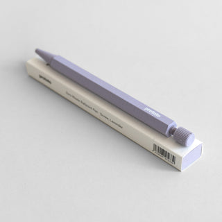 Zero Waste Kugelschreiber – Lavendel | Bioplastik mit Elefantengras | Handgemacht