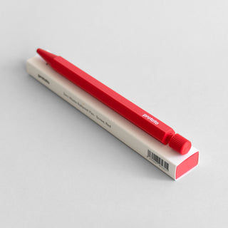 Zero Waste Kugelschreiber – Rot | Bioplastik | Handgemacht | Klimaneutral