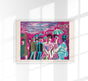 Kawakami Ginza Street Fine Art Poster – Sosaku Hanga Art Print