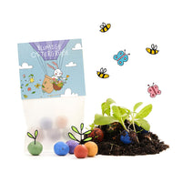 10x5 flower marbles in a bag "Easter greetings" - wildflower seeds — Ansicht 2