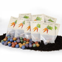 10x5 Flower Marbles in a "Carrots" Bag - Happy Easter — Ansicht 7