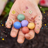 10x5 Flower Marbles in a Bag "Easter Bunny" - Wildflower Seeds — Ansicht 3