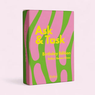 Ask & Task Birthday Edition – 42 Fragen | 10 Challenges | Das besondere Geschenk zum Geburtstag