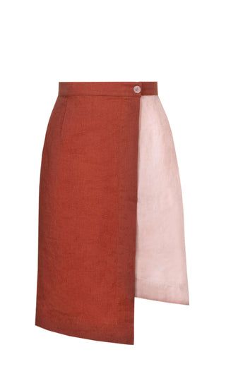 Linen Skirt – 100 % Leinen | Business‑elegant | Wohlfühl‑Tragekomfort