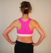 Sportsbra Pink Panther – Starker Halt | Elastisches Unterbrustband | Recyceltes ECONYL® Material — Ansicht 3